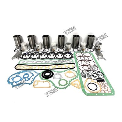 For Mitsubishi 6DS70 Overhaul Kit With Bearing Set Diesel parts Excavator