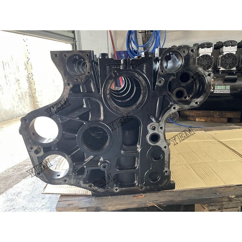 Liebherr D934 D934T Cylinder Block Of Engine , 9073743 Diesel Engine Crankcase