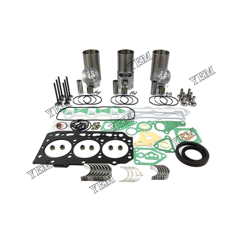 For Yanmar 3D84-3 Overhaul Rebuild Kit Engine Tractors parts