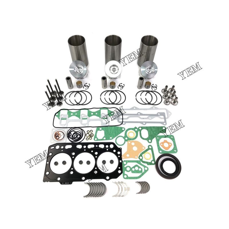 For Yanmar 3D84-3 Overhaul Rebuild Kit Engine Tractors parts