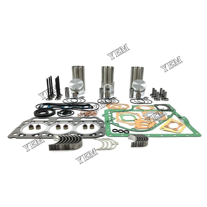 For the Yanmar Engine 3T72 3T72HL Overhaul Rebuild Kit