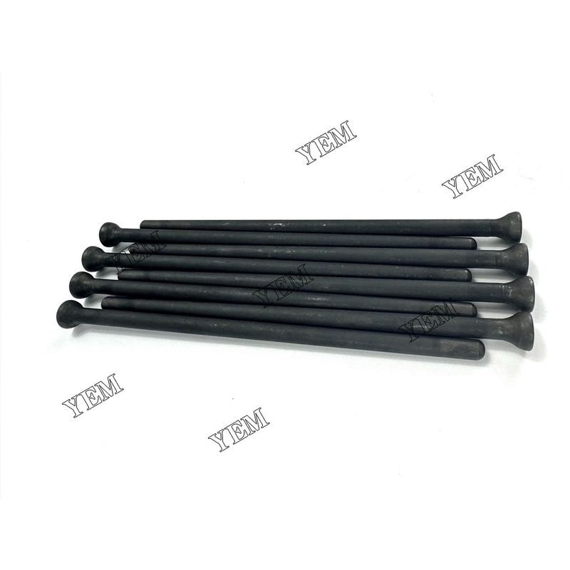 8 PCS 1C010-15110 Valve push Rod For Kubota V3300 V3800 Engines