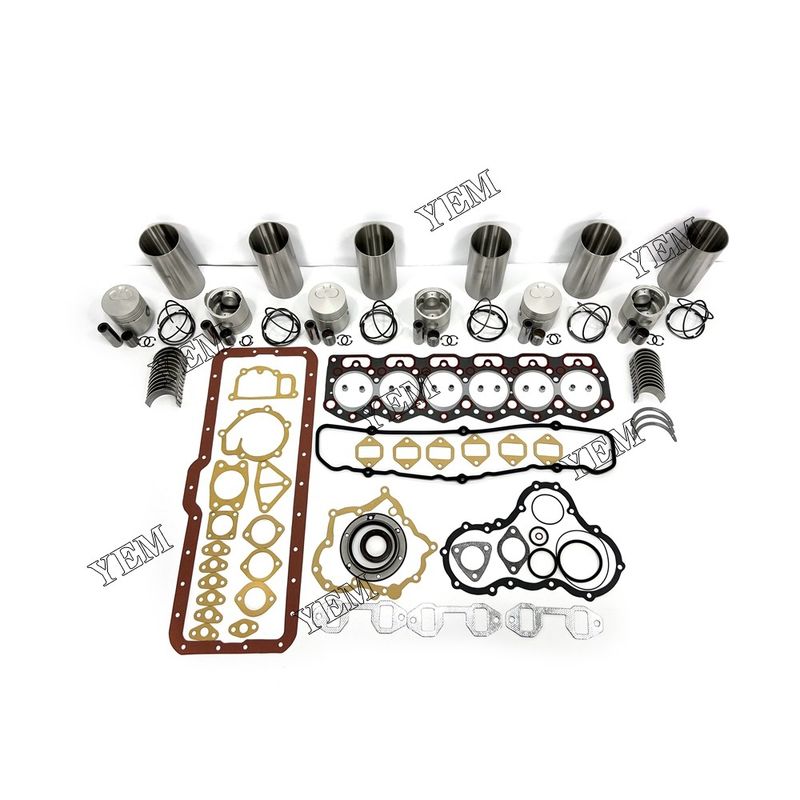 For Mitsubishi 6DR5 Overhaul Kit With Bearing Set Excavator Diesel parts
