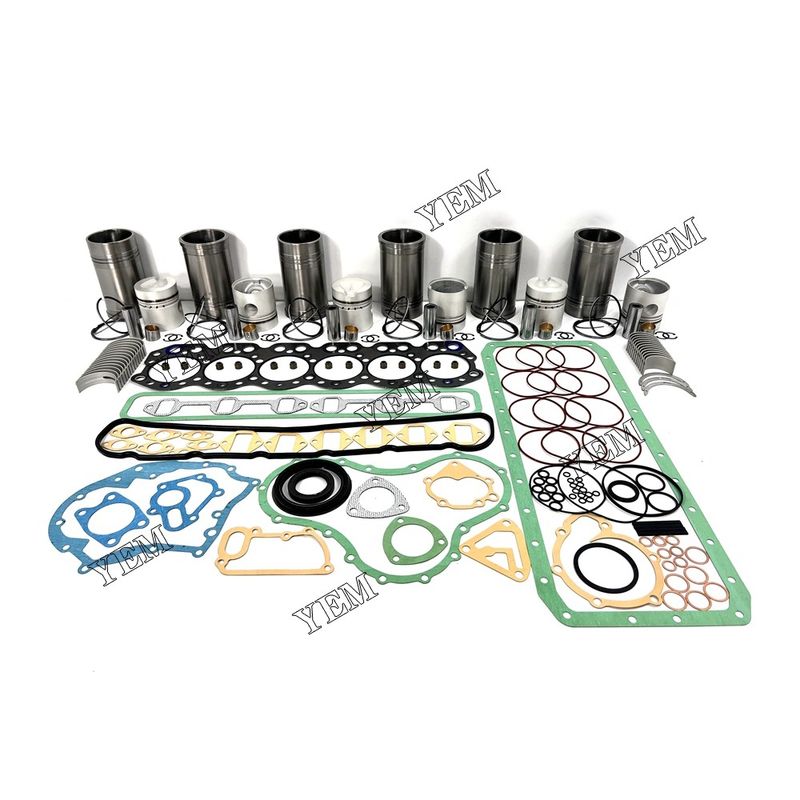 For Mitsubishi 6DS70 Overhaul Kit With Bearing Set Diesel parts Excavator