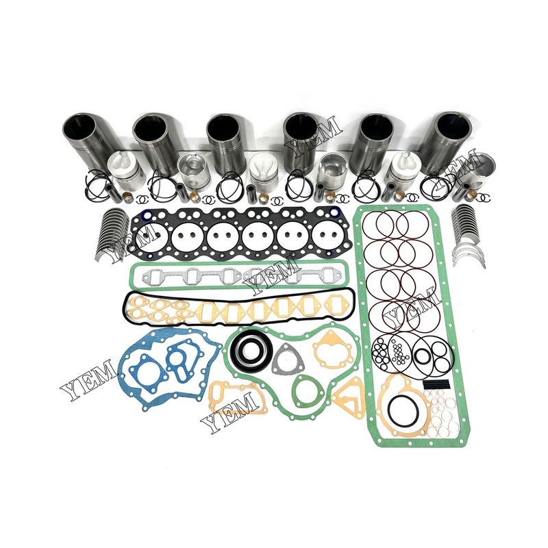 For Mitsubishi 6DS70 Overhaul Kit With Bearing Set Diesel parts Excavator