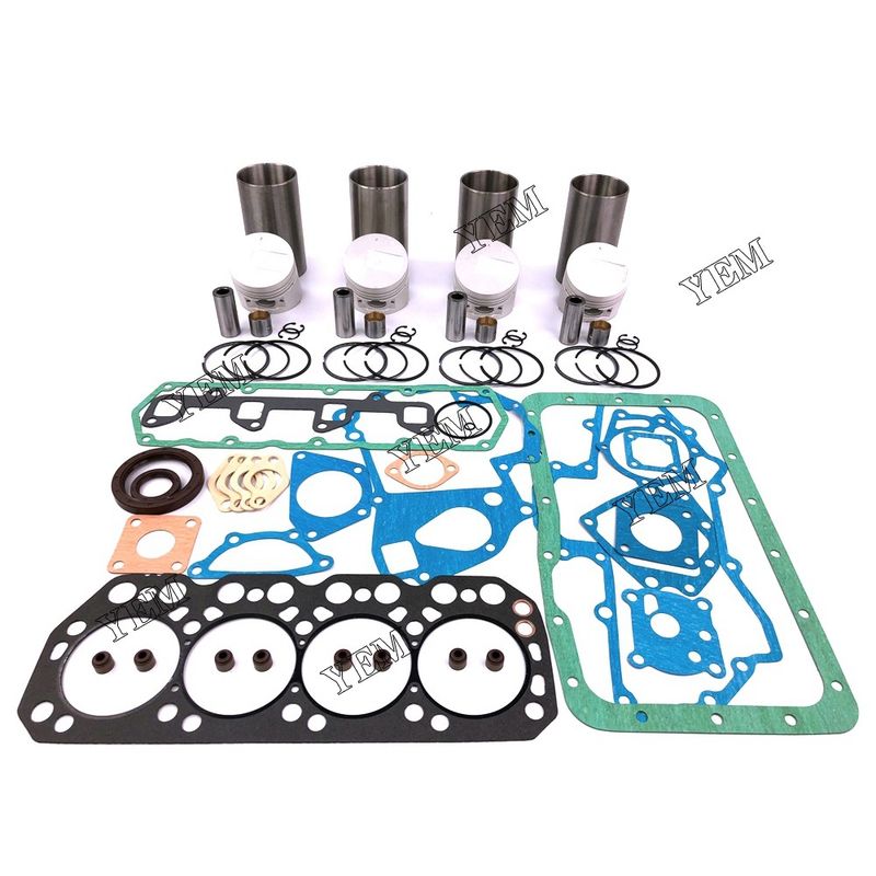 For Mitsubishi  K4N  Diesel Engine Overhaul Kit With Gasket Set
