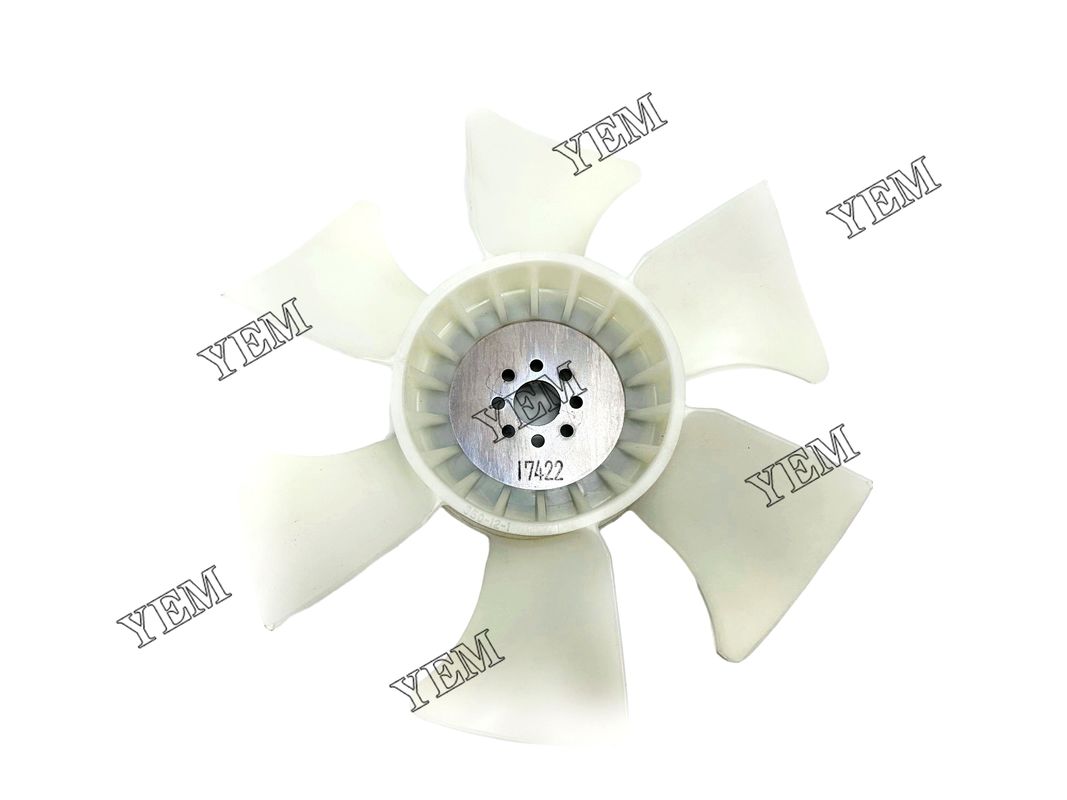 D905 Excavator Fan Blade 6 Blades For Kubota 17422-74110 Engine