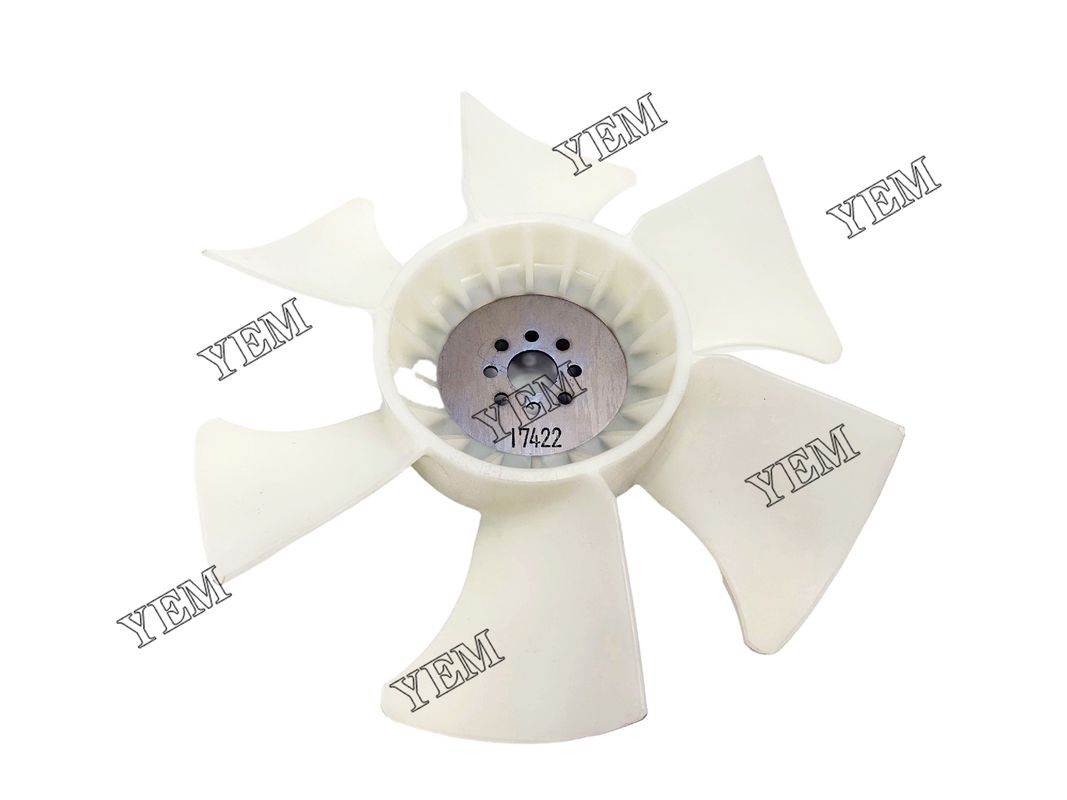 D905 Excavator Fan Blade 6 Blades For Kubota 17422-74110 Engine
